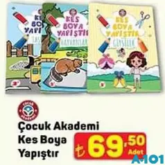 ÇOCUK AKADEMİ KES BOYA YAPIŞTIR fiyat ve kampanya bilgisi